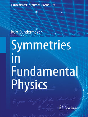 cover image of Symmetries in Fundamental Physics